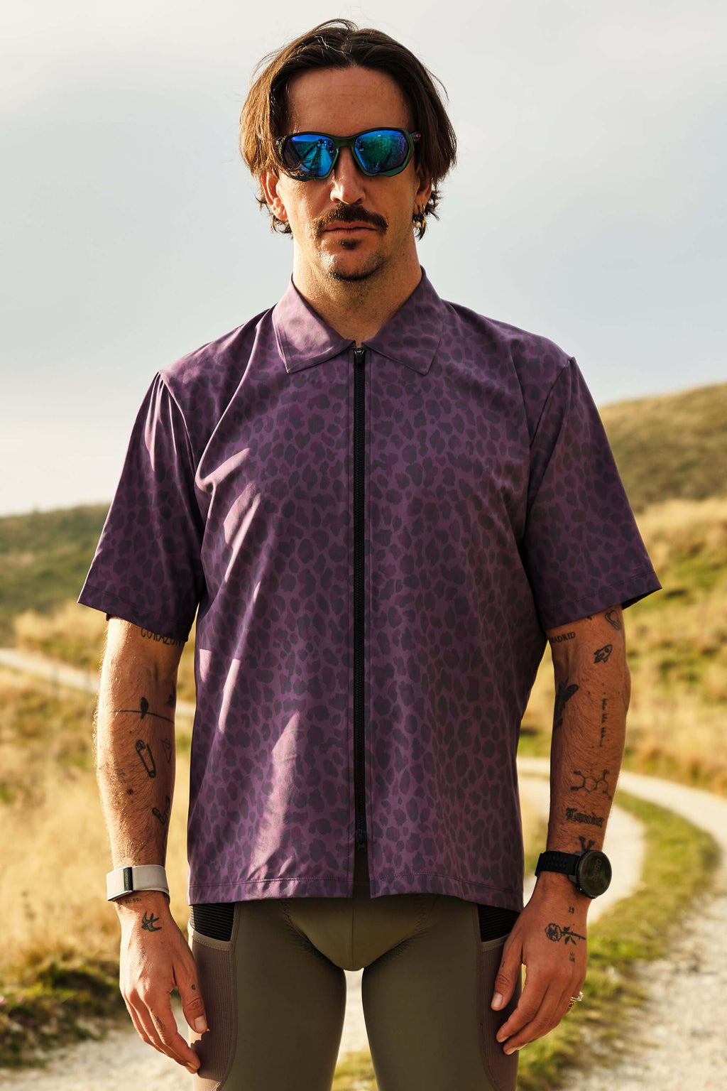 Beyond Gravel Soave Resort Shirt by Giordana Cycling, GRAPEADE, Made in Italy