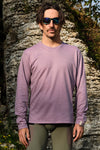 Beyond Gravel Wool Long Sleeve Tee by Giordana Cycling, GRAPEADE, Made in Italy