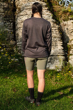 Beyond Gravel Wool Long Sleeve Tee by Giordana Cycling, , Made in Italy