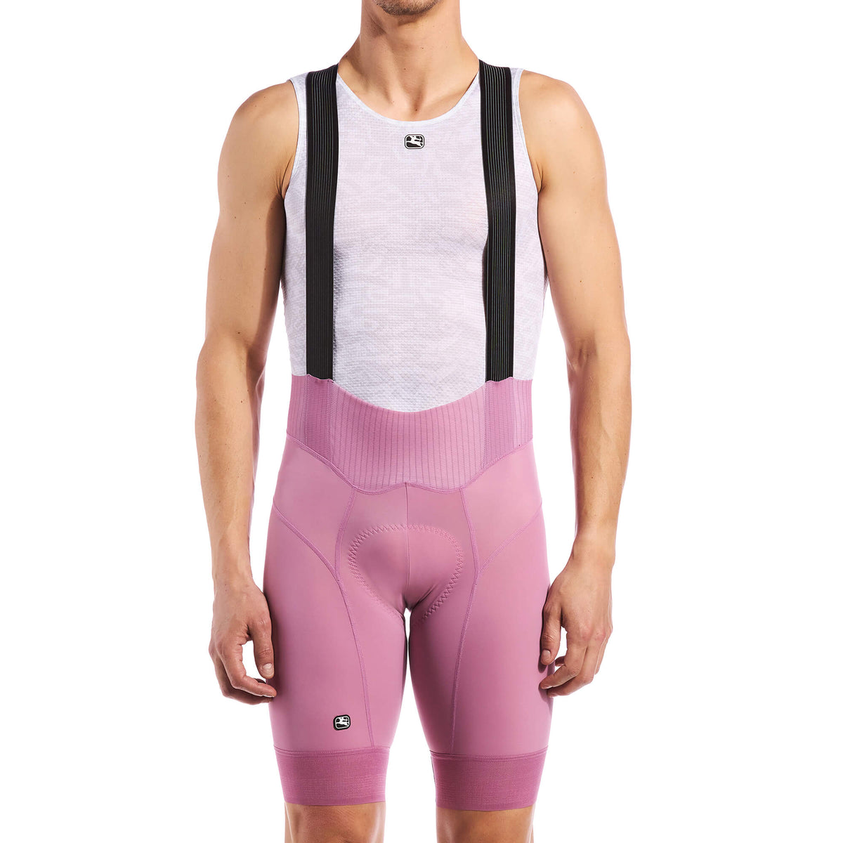 Men's FR-C Pro Bib Short by Giordana Cycling, DESERT MAUVE, Made in Italy