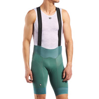 Men's FR-C Pro Bib Short by Giordana Cycling, SMOKEY SAGE, Made in Italy