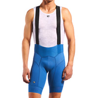 Men's FR-C Pro Bib Short by Giordana Cycling, STEEL BLUE, Made in Italy