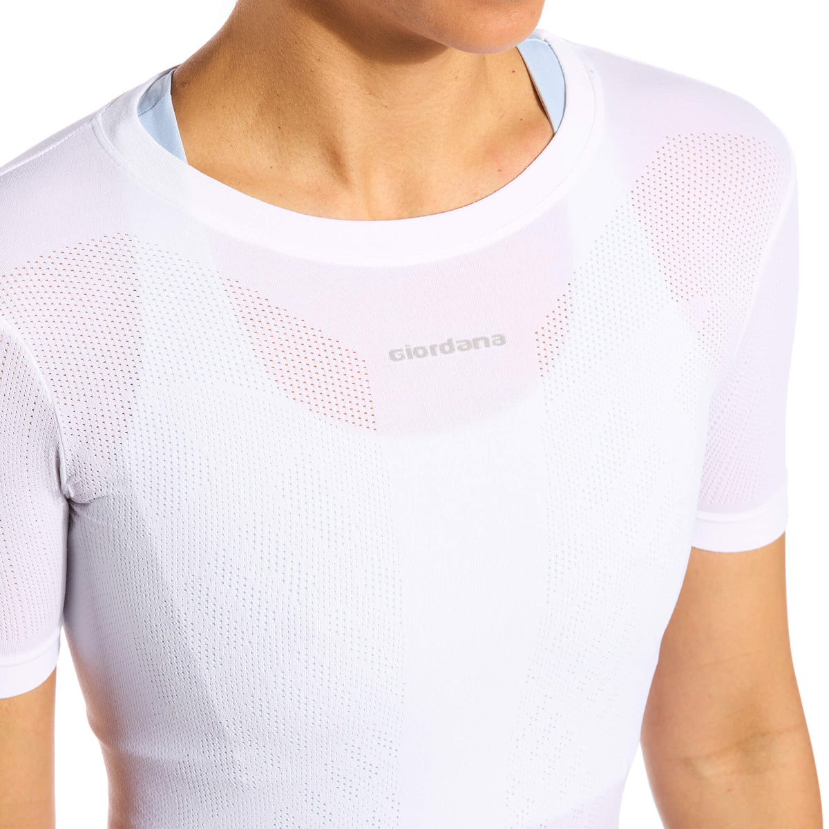 Lightweight Knitted Short Sleeve Base Layer by Giordana Cycling, , Made in Italy