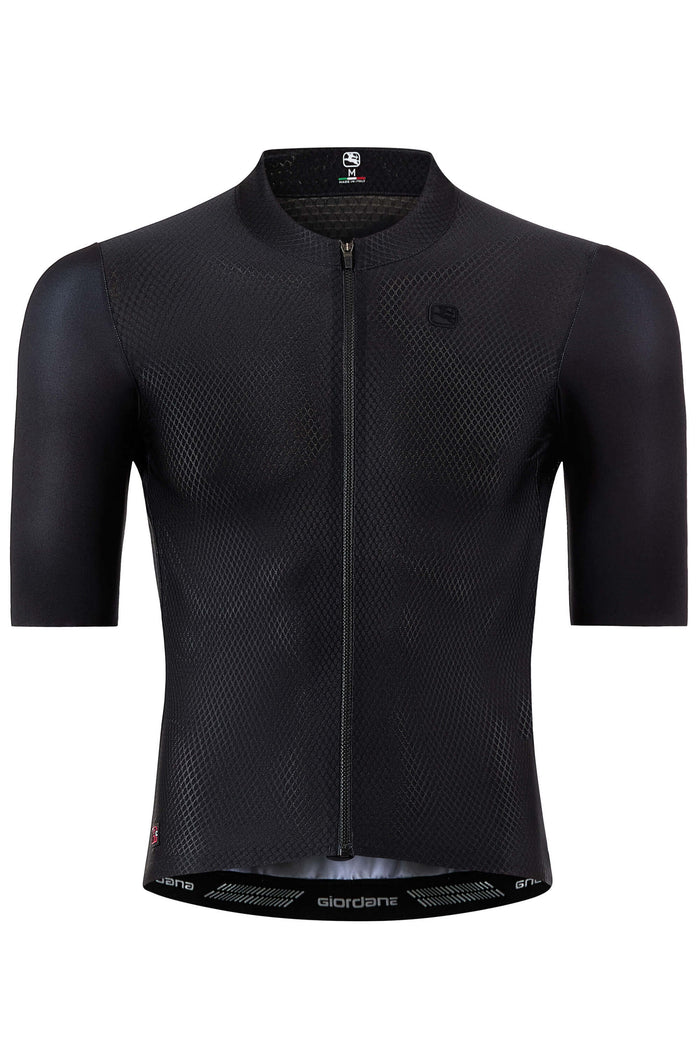 Men's FR-C Pro Jersey by Giordana Cycling, BLACK, Made in Italy
