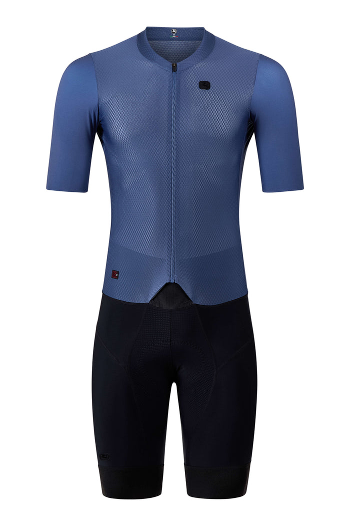 Men's FR-C Pro Doppio Suit by Giordana Cycling, BIJOU BLUE, Made in Italy