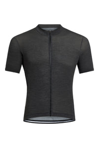 Beyond Gravel Wool Jersey by Giordana Cycling, BLACK, Made in Italy