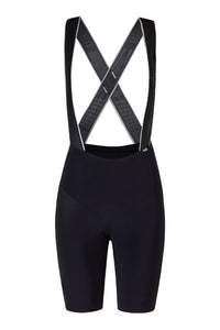 Women's NX-G Bib Short - Shorter Inseam by Giordana Cycling, BLACK, Made in Italy