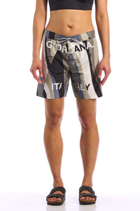 The Board Short by Giordana Cycling, GLOAMING, Made in Italy