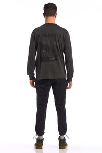 The Long Sleeve Steps Tee by Giordana Cycling, , Made in Italy