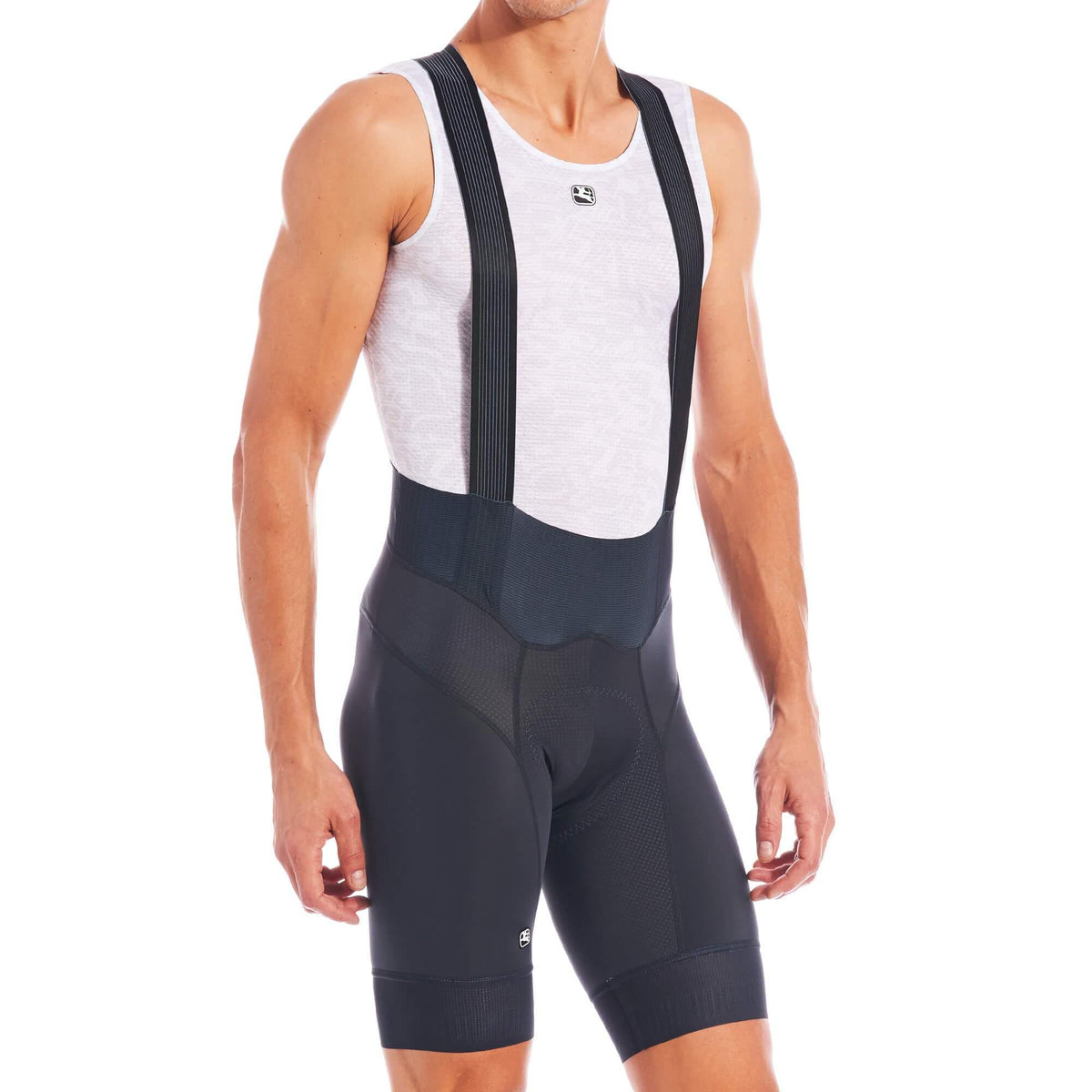 Men's FR-C Pro Bib Short by Giordana Cycling, DARK GREY, Made in Italy