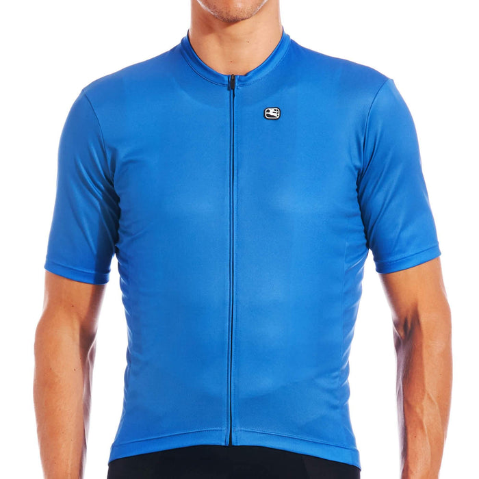 Men's Fusion Jersey by Giordana Cycling, CLASSIC BLUE, Made in Italy
