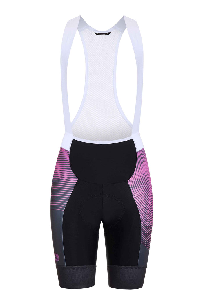 Women's Vero Bib Shorts by Giordana Cycling, Regular, Made in Italy