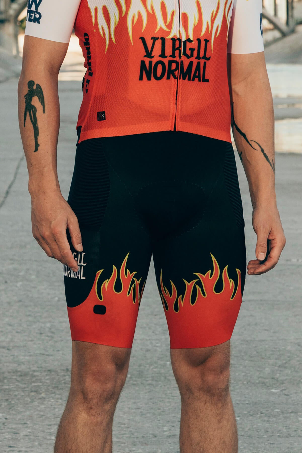 Men's Beyond Gravel Cali Girls Cargo Bib Short by Giordana Cycling, , Made in Italy