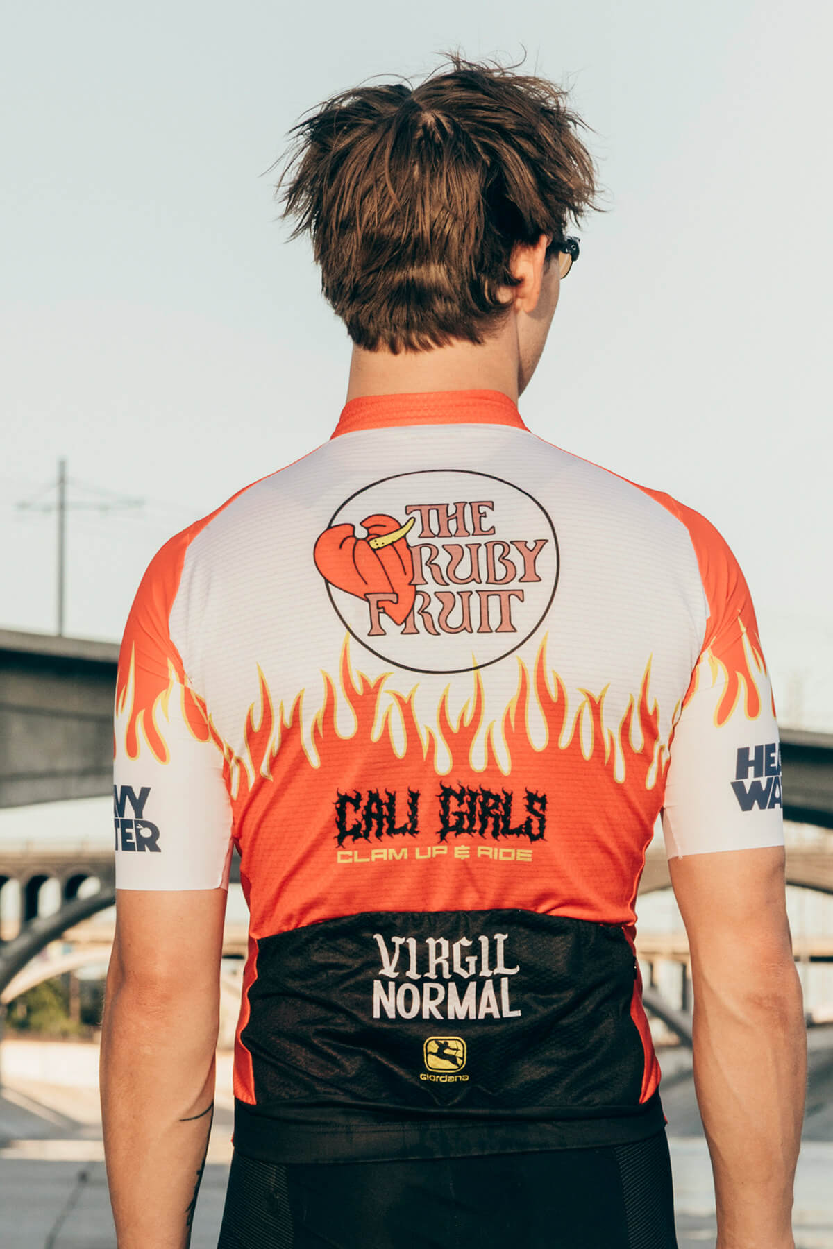 Men's FR-C Pro Cali Girls Jersey by Giordana Cycling, , Made in Italy