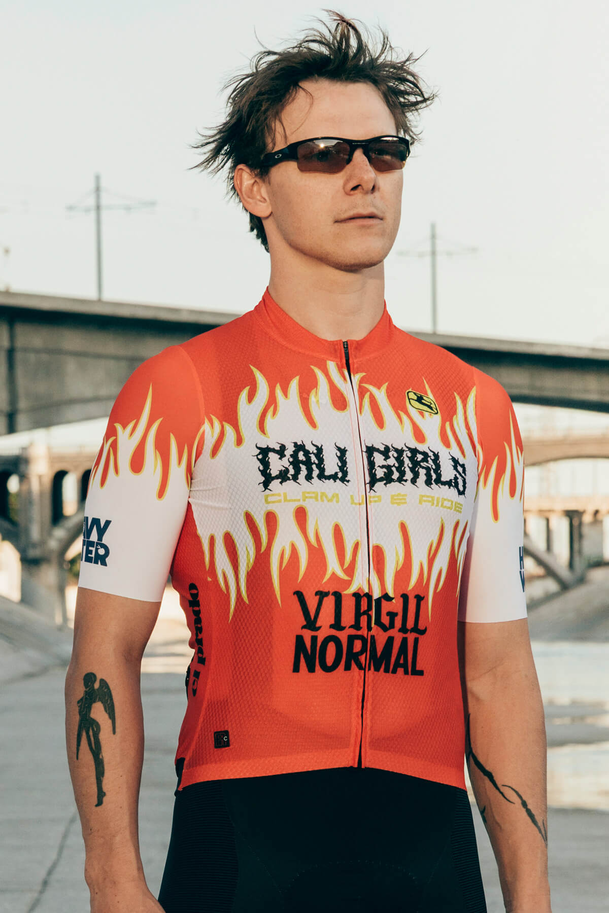 Men's FR-C Pro Cali Girls Jersey by Giordana Cycling, , Made in Italy