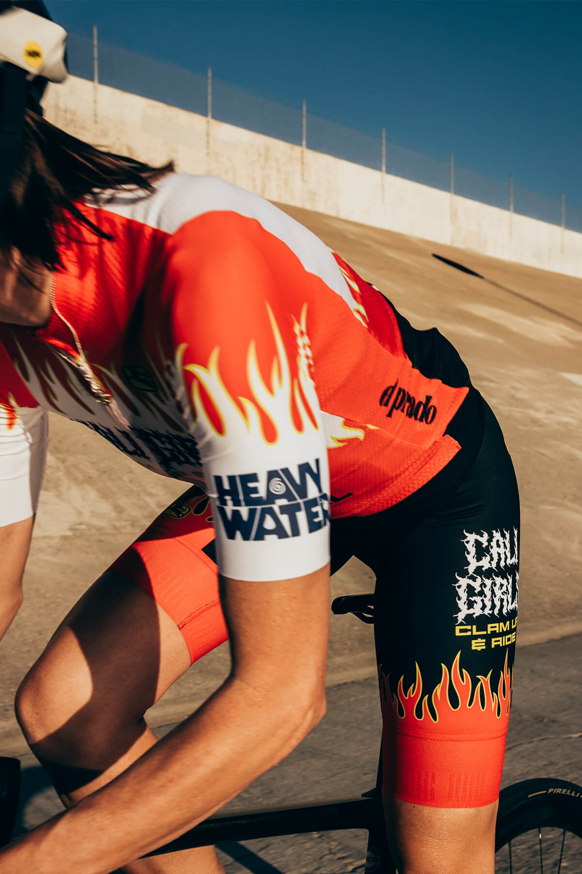 Women's FR-C Pro Cali Girls Jersey by Giordana Cycling, , Made in Italy