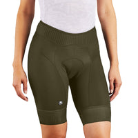 Women's FR-C Pro Short by Giordana Cycling, OLIVE GREEN, Made in Italy