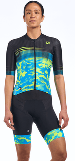 Women's FR-C Pro Tri Doppio Suit by Giordana Cycling, BLUE, Made in Italy