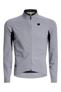 Men's FR-C Lyte Winter Jacket by Giordana Cycling, STONE, Made in Italy