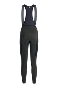 Women's Beyond Gravel Thermal Cargo Bib Knicker by Giordana Cycling, , Made in Italy