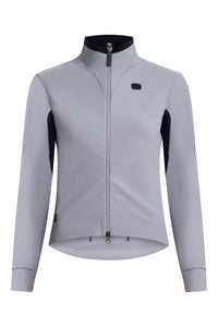 Women's FR-C Lyte Winter Jacket by Giordana Cycling, STONE, Made in Italy
