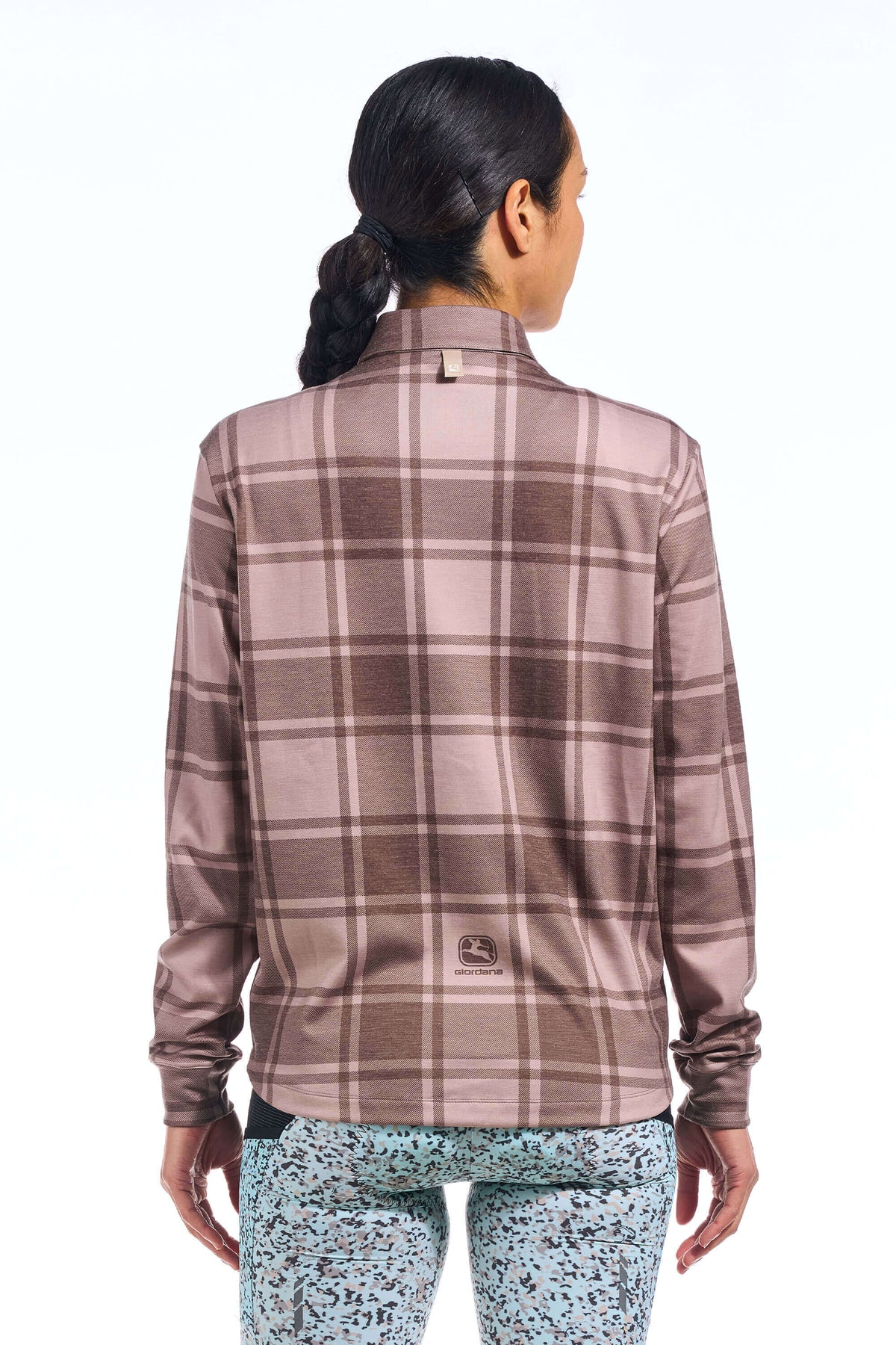 Beyond Gravel Button Down Long Sleeve Shirt by Giordana Cycling, , Made in Italy