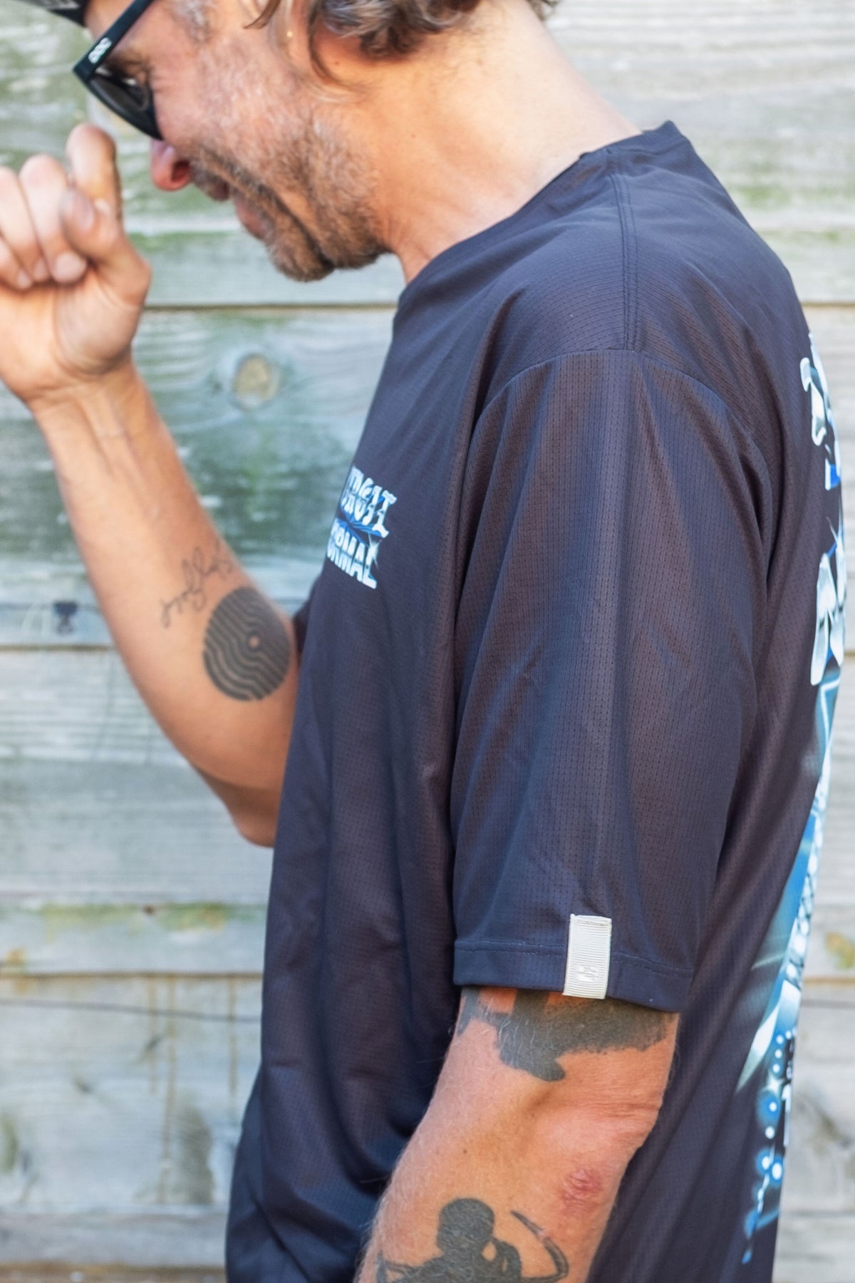 Beyond Gravel Virgil Normal Disco Tee by Giordana Cycling, , Made in Italy