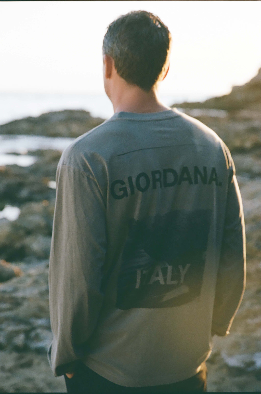 The Long Sleeve Steps Tee by Giordana Cycling, , Made in Italy