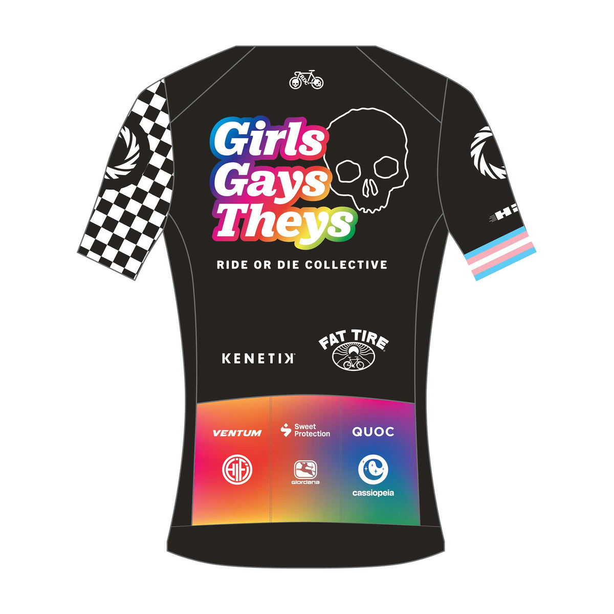 Men's Ride or Die Collective FR-C Pro Lyte Jersey by Giordana Cycling, , Made in Italy