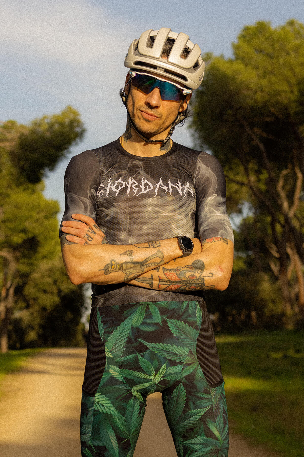 Men's FR-C Pro Lyte Smoke Jersey by Giordana Cycling, , Made in Italy