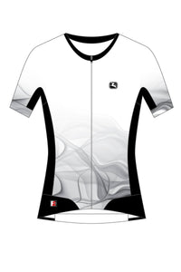 Men's FR-C Tri Jersey by Giordana Cycling, WHITE/BLACK, Made in Italy