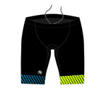 Men's Vero Pro Tri Short by Giordana Cycling, BLUE/YELLOW, Made in Italy