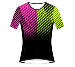 Women's Vero Pro Tri Top by Giordana Cycling, PINK, Made in Italy