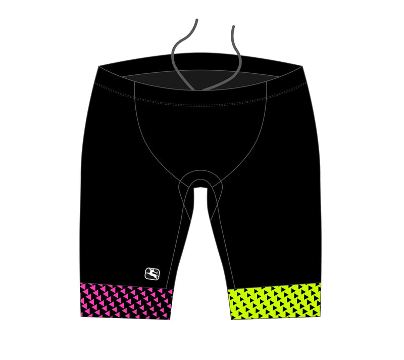 Women's Vero Pro Tri Short by Giordana Cycling, PINK, Made in Italy