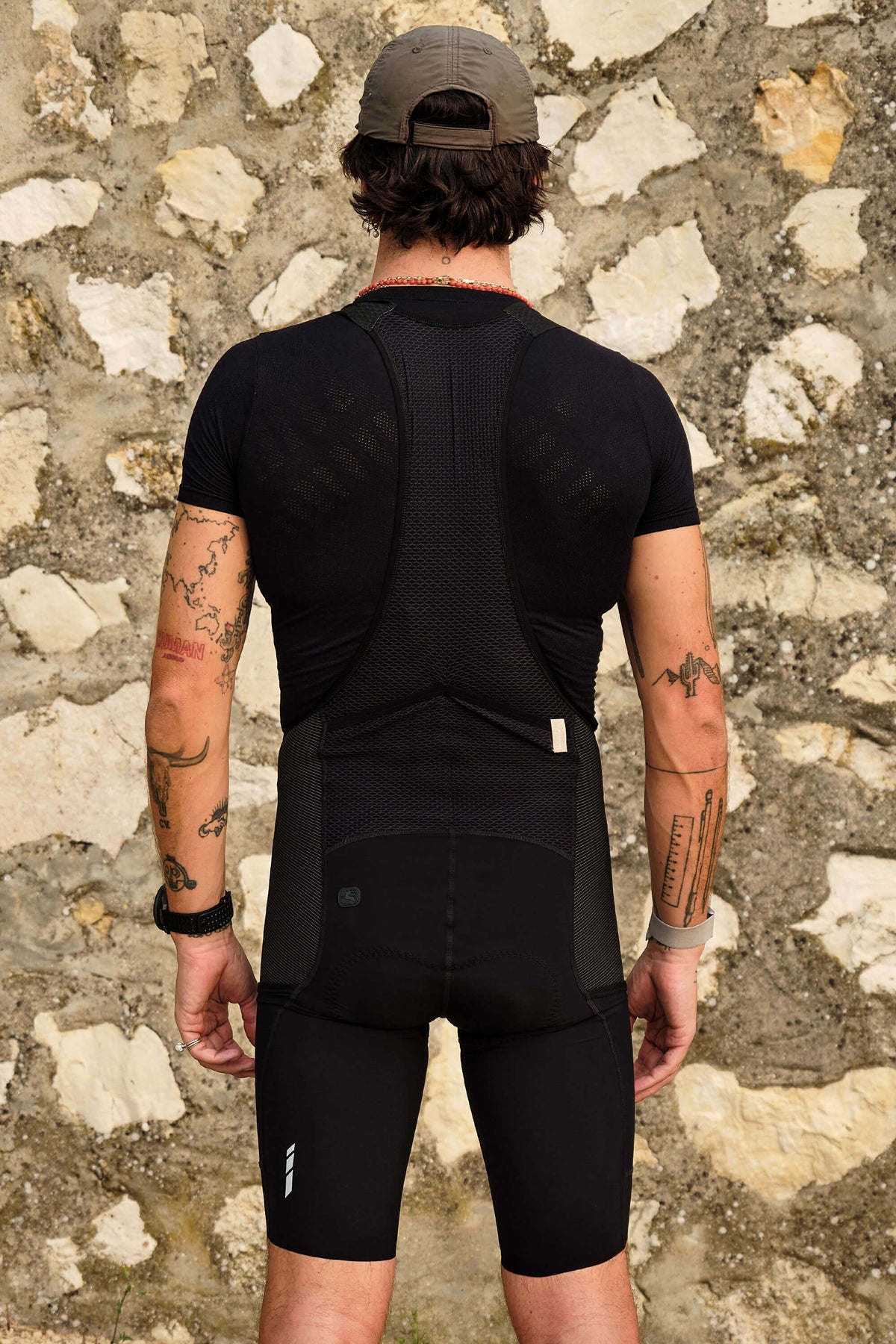 Men's Beyond Gravel Cargo Bib Short by Giordana Cycling, , Made in Italy