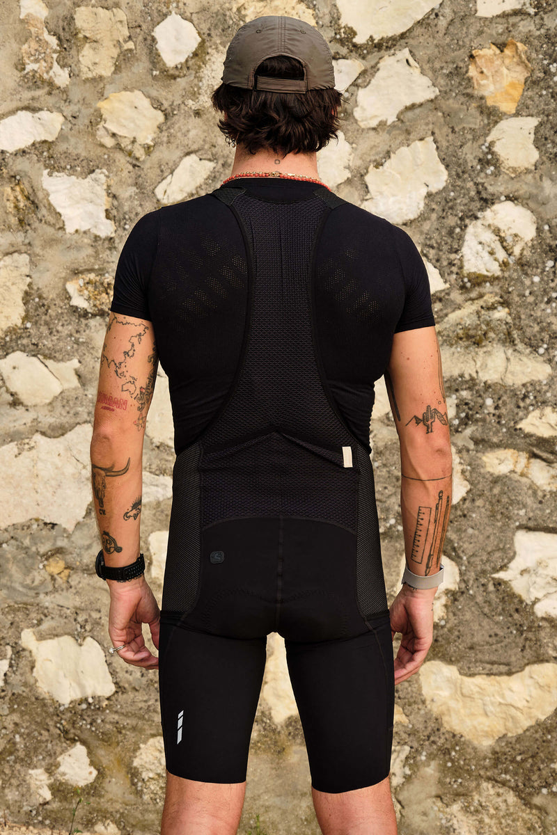 Men's Beyond Gravel Cargo Bib Short by Giordana Cycling, , Made in Italy