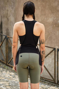 Women's Beyond Gravel Cargo Bib Short by Giordana Cycling, , Made in Italy