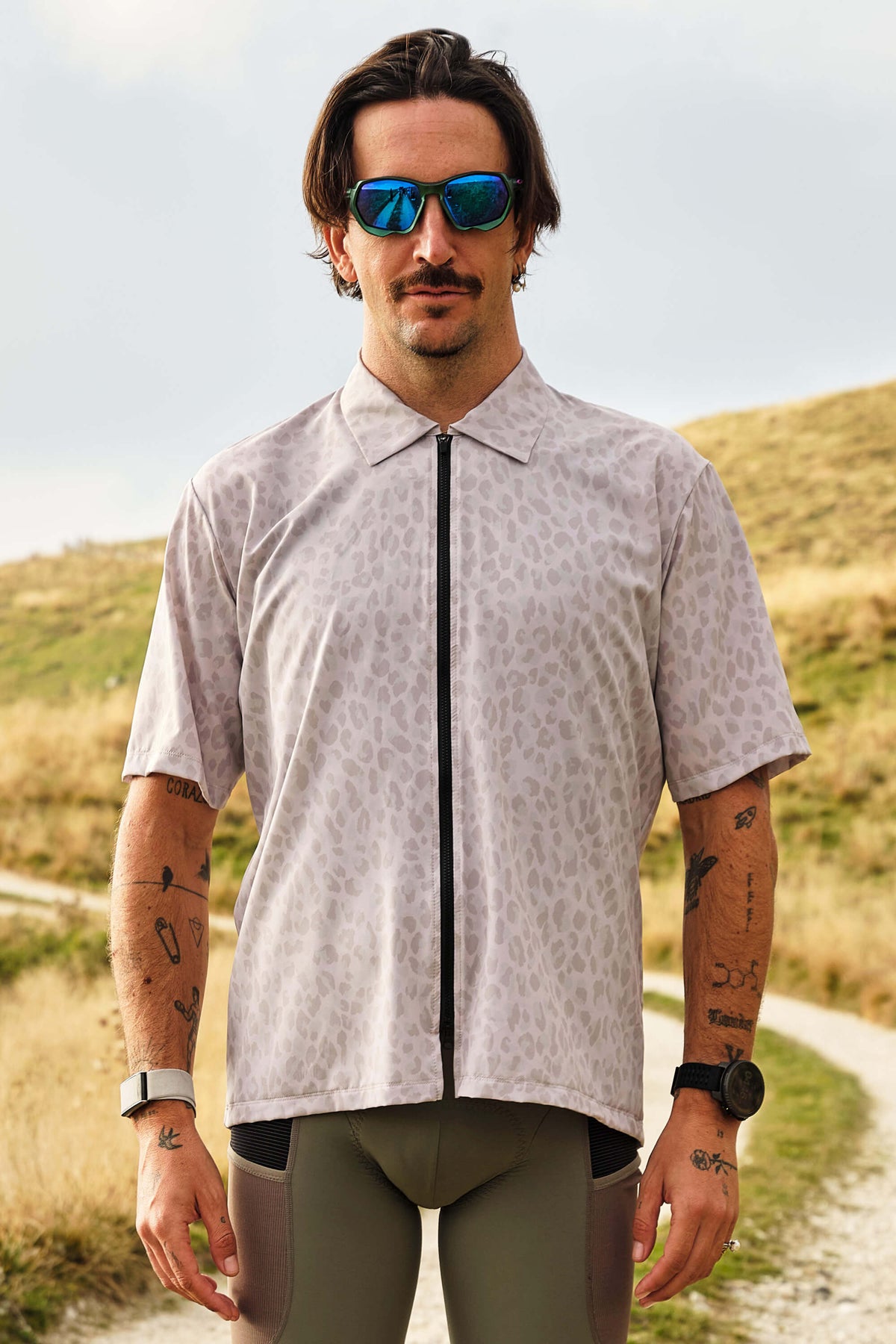 Beyond Gravel Soave Resort Shirt by Giordana Cycling, , Made in Italy