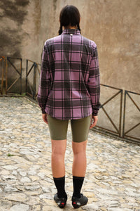 Beyond Gravel Button Down Wool Long Sleeve Shirt by Giordana Cycling, , Made in Italy