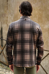 Beyond Gravel Button Down Long Sleeve Shirt by Giordana Cycling, , Made in Italy