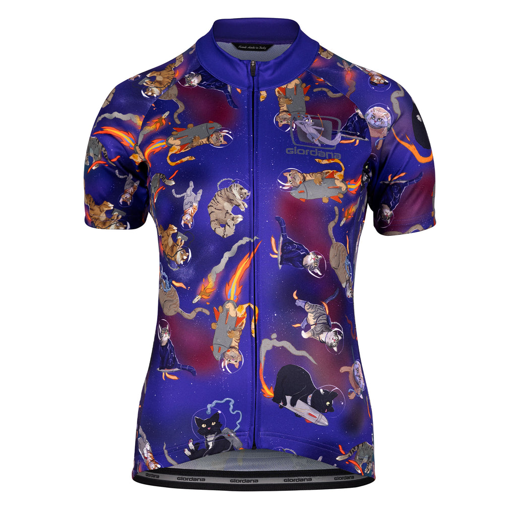 Women's CATstronauts Vero Pro Jersey by Giordana Cycling, 2XS, Made in Italy