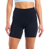 Women's Activewear Short - Shorter Inseam by Giordana Cycling, BLACK, Made in Italy