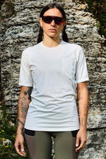 Beyond Gravel Cargo Tee by Giordana Cycling, OFF WHITE, Made in Italy