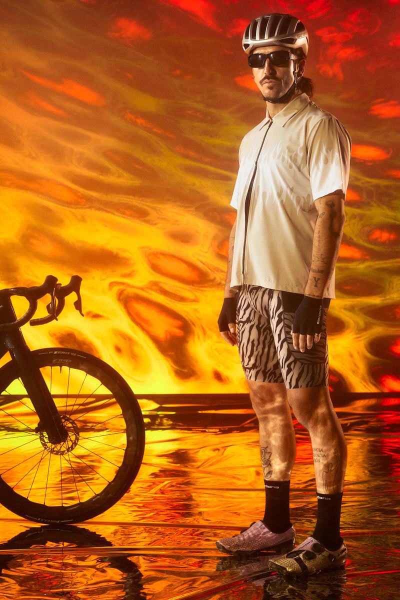 Biker Cycling Flame Cycling Shorts Giordana Cycling Beyond Gravel