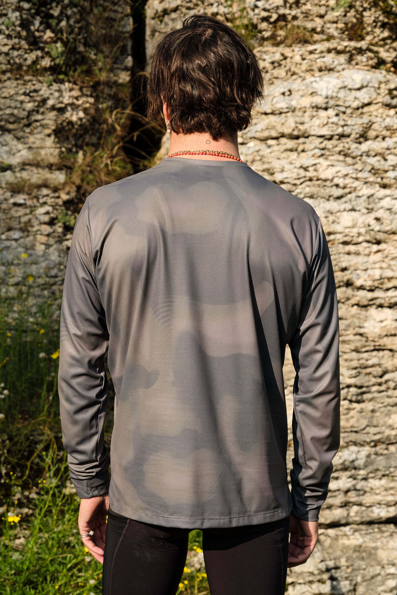 Beyond Gravel Long Sleeve Tee by Giordana Cycling, , Made in Italy