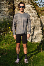 Beyond Gravel Long Sleeve Tee by Giordana Cycling, , Made in Italy