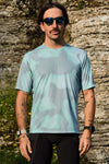 Beyond Gravel Tee by Giordana Cycling, SILT GREEN, Made in Italy