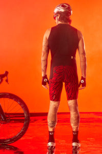 Men's Beyond Gravel Tiger Cargo Bib Short by Giordana Cycling, , Made in Italy