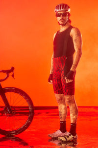 Men's Beyond Gravel Tiger Cargo Bib Short by Giordana Cycling, , Made in Italy