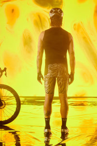 Men's Beyond Gravel Tiger Cargo Bib Short by Giordana Cycling, , Made in Italy
